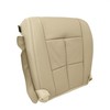BuliBoao Driver & Passenger Bottom Microfiber Leather Seat Cover Fits