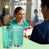 YOETTE Nurse Tumbler 20oz, for Women Men Nurse Stainless Steel