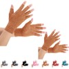 Brace Master Arthritis Gloves 2 Pairs, Compression Glove Support and