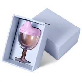Mess-Free Purple Plastic Wine Glasses With Non-Spill Lids – Compact 5 Oz Glasses, Good for Anyone Seeking Effortless Cleanup, Durable and Elegant, Designed for Everyday Use at Home or On the Go