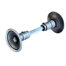 UHRIG Door Knob, Rotating Knob Pulls, Wrought Iron Vintage Door Knob, Rotary Knob for Garden Door, Entrance Gate, Room Door etc.