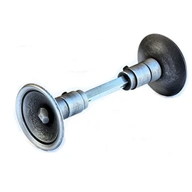 UHRIG Door Knob, Rotating Knob Pulls, Wrought Iron Vintage Door Knob, Rotary Knob for Garden Door, Entrance Gate, Room Door etc.