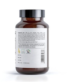 Kerala Ayurveda Back Support Herbal Capsules - Eases Occasional Discomfort of Lower Back & Supports Normal Movement of Spine, 90 Count