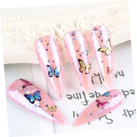 Baluue 3sets Nail Art Sticker Nail Stickers for Nail Art Nail Art Paste Manicure Sticker Manicure Paste 4pcs*3