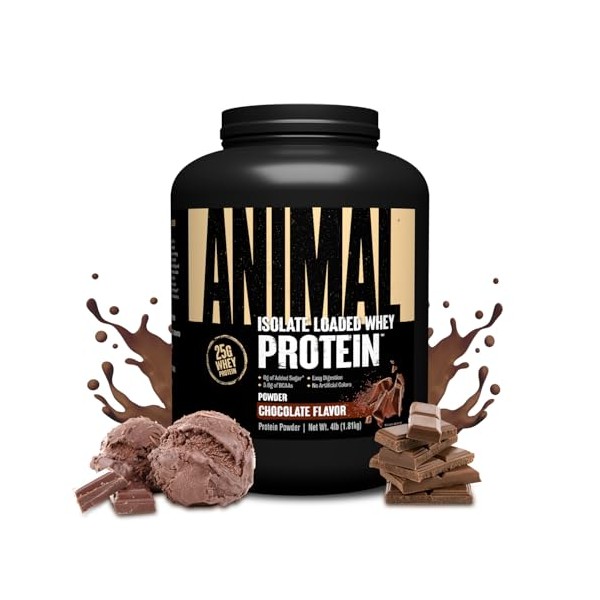Animal Animal Whey Isolate Protein Powder - Loaded for Pre