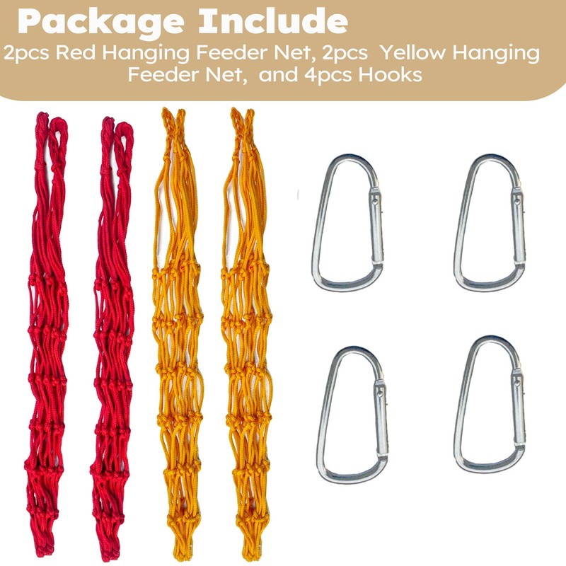 Hühner Gemüse Obst Hängende Feeder, 4Pcs wiederverwendbare Hühner Gemüse String