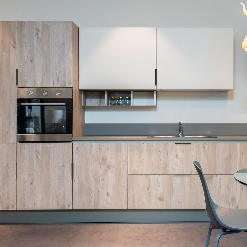 Ravinte 30 Pack Finger Pulls for Cabinets 80mm/3.15" Length Black