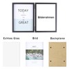 Double 10x15 Photo Frame Folding Wooden Picture Frame with Glass