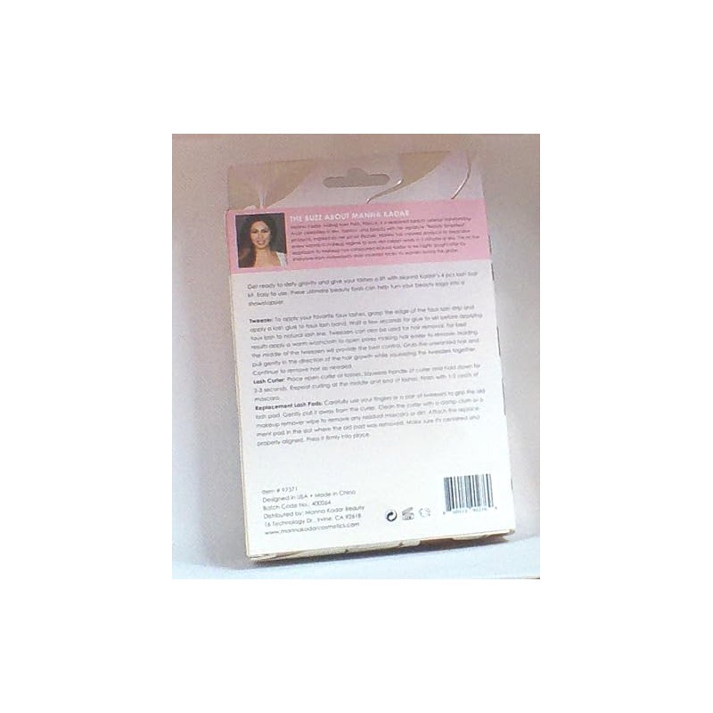 Manna Kadar Fabulous Flutter 4pcs Eyelash Set, Rose Gold