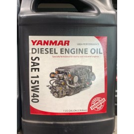 Yanmar SAE 15W40 High Performance Diesel Engine Oil (1 U.S. Gallon) 41540G