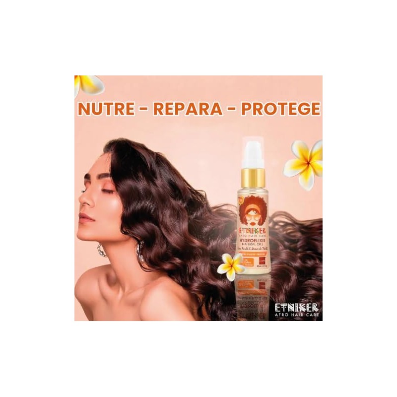 ETNIKER Aceite Natural Nutrición, Reparación y Protección Sin Sal 1.2