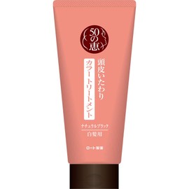 50 no Megumi Scalp Color Treatment, Natural Black, 5.3 oz (150 g) (x1)