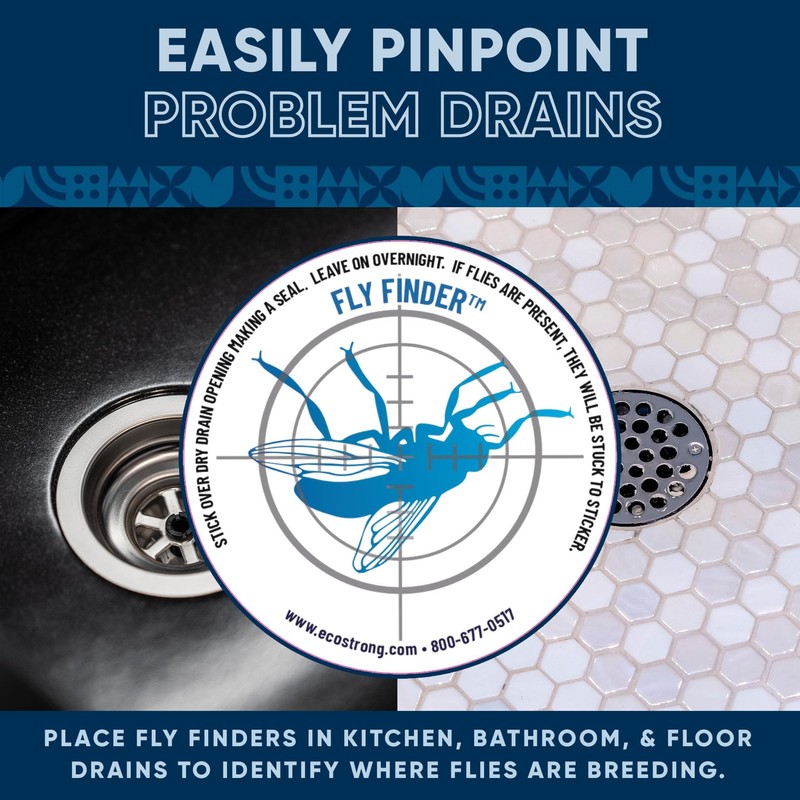Fruit Fly Drain Treatment | Drain Fly Eliminator | Eliminates