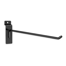 Decora Gancho Blister Panel Ranurado Exhibipanel Caja 100 Pzs Negro