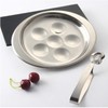 HAN SHENG 2 Pcs 6 Holes Stainless Steel Practical Snail