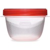 Rubbermaid TakeAlongs Twist & Seal, Twist Top Food Storage Containers,