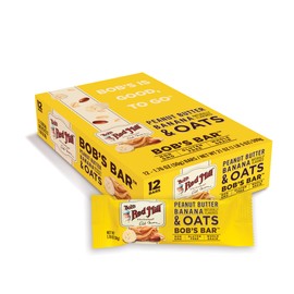 Bob's Red Mill Bob's Red Mill 12pk Peanut Butter Banana & Oats Bar, 12 bars (Pack of 1) - Non GMO, Gluten Free, Kosher