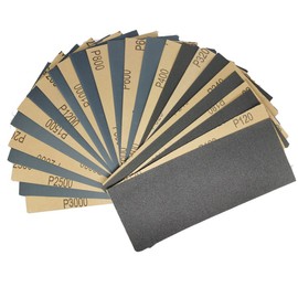 120 to 3000 Assorted Grit Sandpaper for Wood Furniture Finishing, Metal Sanding and Automotive Polishing, Dry or Wet Sanding, 9 x 3.6 Inch, 36-Sheet