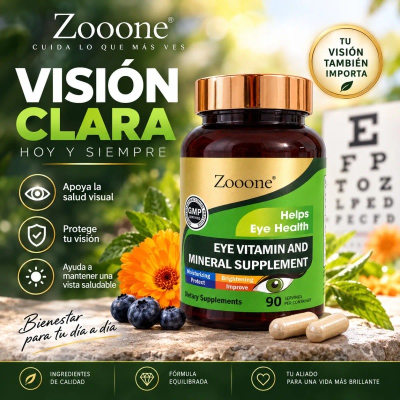 Eye Vitamin Supplement 90 Porciones Zoone