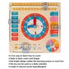 Master Wood Wooden Calendar Clock - Wooden My Calendar, Learning