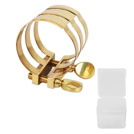 Alto Saxophone Ligature, Durable ABS Mouthpiece, Ligature Closure, Sax Clip, Musical Instrument Parts, Accessories