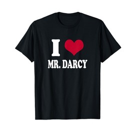 Womens Girls I Heart Mr Darcy T-Shirt