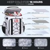Maelstrom Backpack Cooler,Soft Lightweight Leakproof Cooler Backpack,50 Can Insulated Cooler