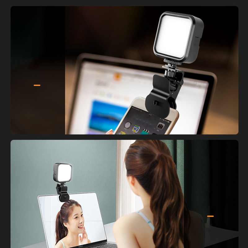 RGB Video Lights 2500K‑9000K Dimmable LED Camera Light Portable RechargeablePhotography