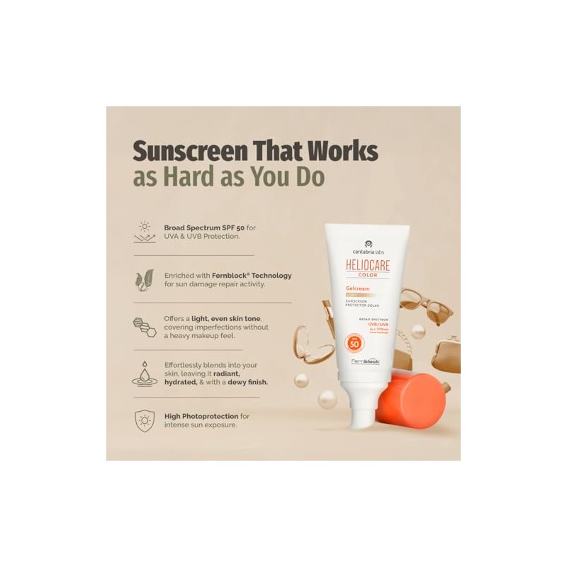 Heliocare Color Gelcream Light Spf50 50ml by Heliocare