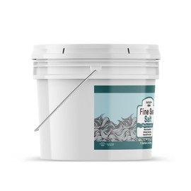 Unpretentious Unpretentious Fine Sea Salt (1 Gallon), Pure Evaporated Mediterranean Sea Salt