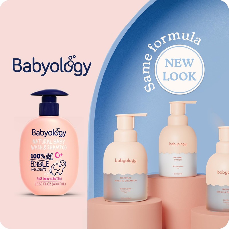 Babyology Organic Baby Lotion - 100% Edible Ingredients - The