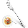 MUTNITT 8 Pieces Dinner Forks Set, Food-Grade Stainless Steel 8