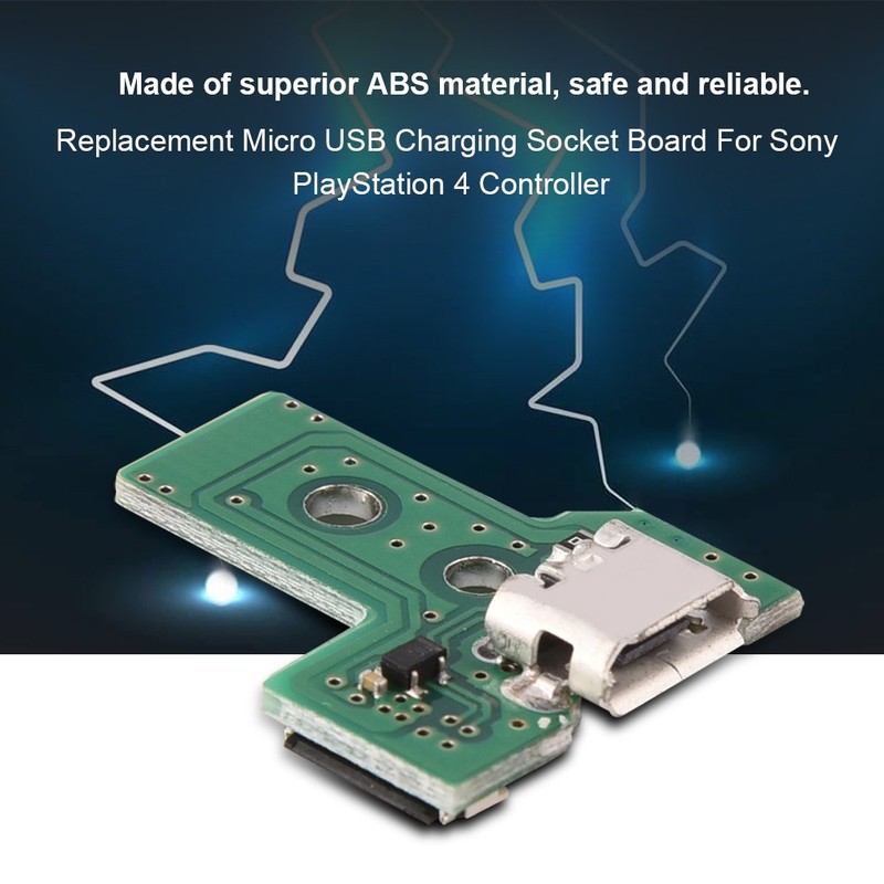Bewinner Micro USB Charging Port Port Card for Controller, Replacement