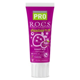 R.O.C.S. Rocks PRO Junior (Ages 6 - 12 Years), Berry Mix Flavor, Mineral Formula, 2.5 oz (74 g)