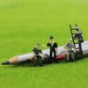 Evemodel P8710 50pcs 1:87 HO Scale Railway Model Worker Well