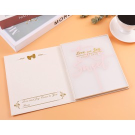 LOVENJOY Decoración para tarta de dos dulces para 2º cumpleaños para niña linda, acrílico oro rosa, caja de regalo