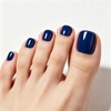 32 Pcs Semi-Cured Gel Toe Nail Strips, Salon-Thick Pedicure Wraps