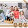 Burbell Bamboo Charging Station for Multiple Devices, Cell Phone Docking