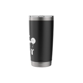 Baby Hair Poppin' Slayed Edges Edge Control Gel Afro Puffs Stainless Steel Insulated Tumbler