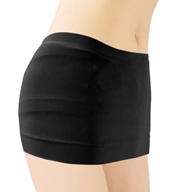 JDVBDNK Ostomy Support Garments, Hernia Support Garments, Ostomy Bag Covers for Women, Ostomy Wrap to Secure Colostomy Bags(Black,M)