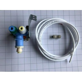 NEW W10408179 Compatible Replacement Water Inlet Valve Kit for WHIRLPOOL Refrigerator W10179146, 2205762, 2304757, W10822681, W10445780 by Robertshaw - 1 YEAR REPLACEMENT WARRANTY