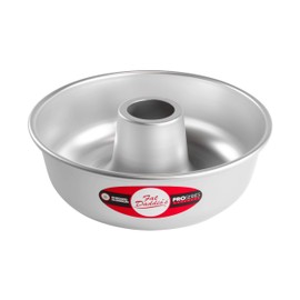 Fat Daddio's RMP-9 Molde de aluminio anodizado para anillo, 9 x 2 3/4 pulgadas, plateado