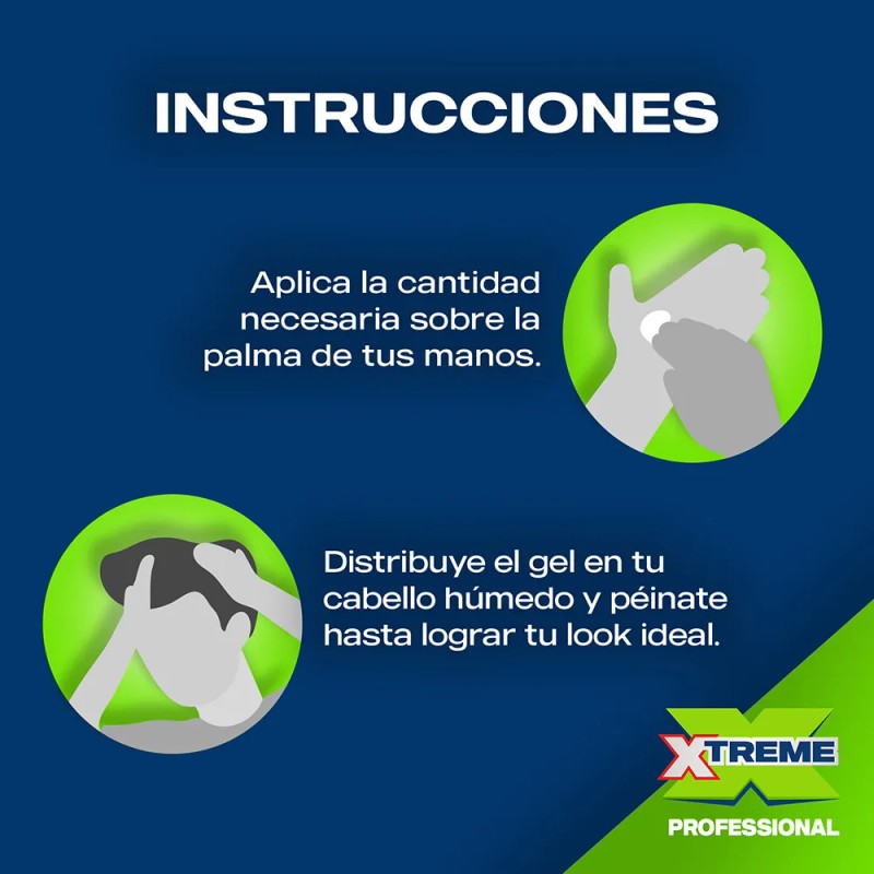 Gel Fijador Cabello Xtreme Professional 5kg