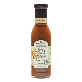 Stonewall Kitchen Organic Honey Orange Balsamic Dressing, 11 Ounces