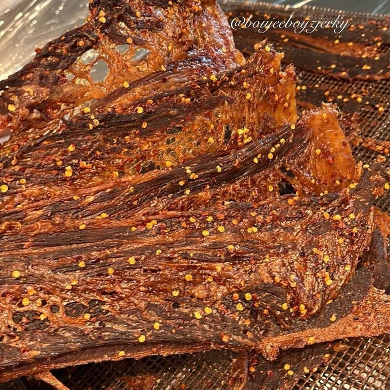 Boujee Boyz Jerky (Spicy) - Specification: 1/2 LB