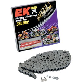 EK Motor Sport "EK Chain 530 DRZ-2 Chain - 140 Links - Chrome