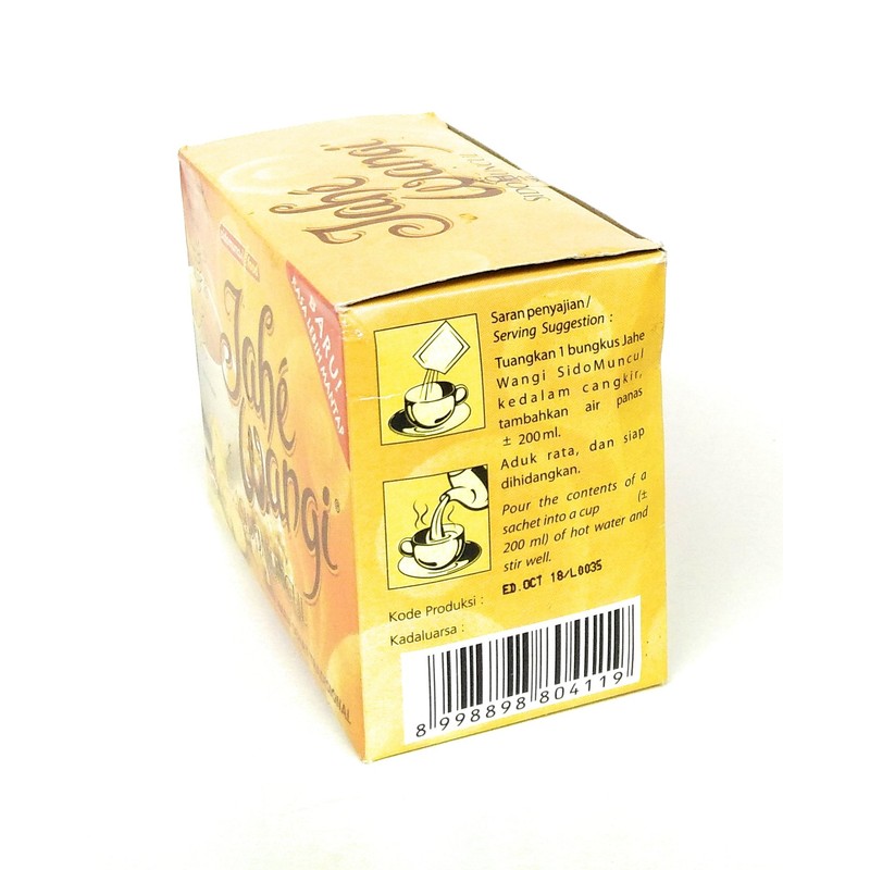 Sido Muncul Jahe Wangi - Ginger Drink 5-ct, 125 Gram