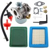 TOPREPAIR Carburetor for Craftsman Tiller Model 917.297011 Husqvarna 020490 Pressure