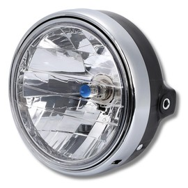[Partools] Motorcycle Headlight Diamond Cut Lens Halogen Lamp Ф180mm Universal Type (Headlight)