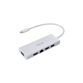 Asus - OS200 Station d'accueil USB C Grise Pour PC Portable